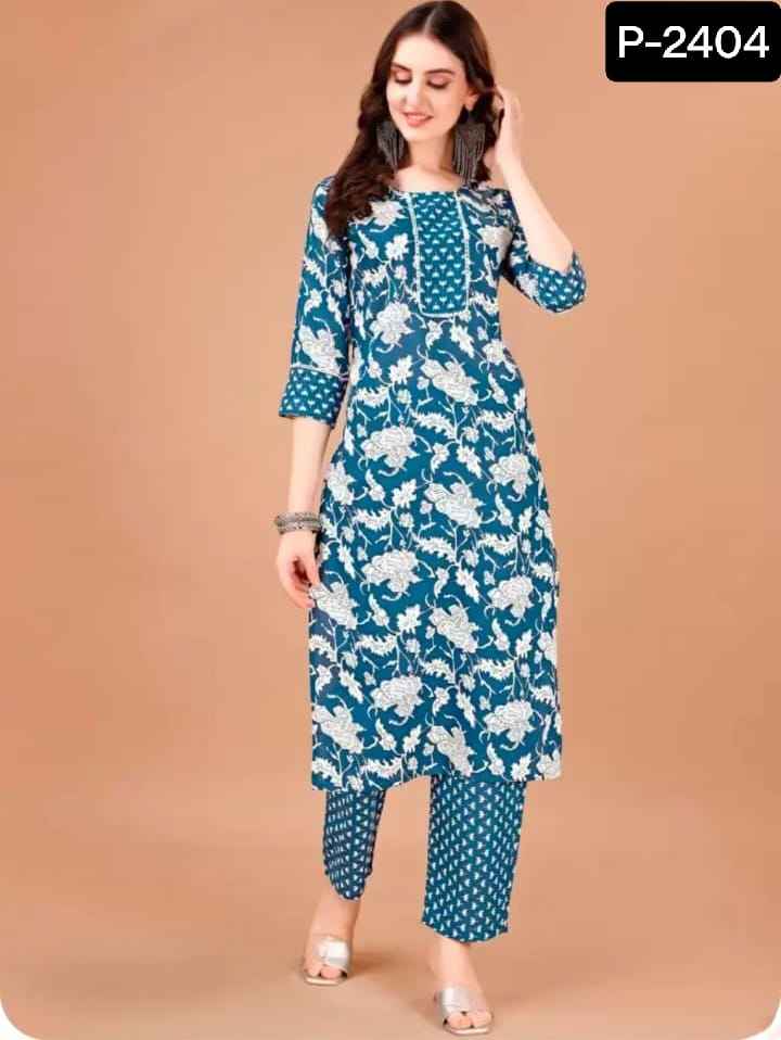 Traditional Trendy Rayon Festival Wear Kurti