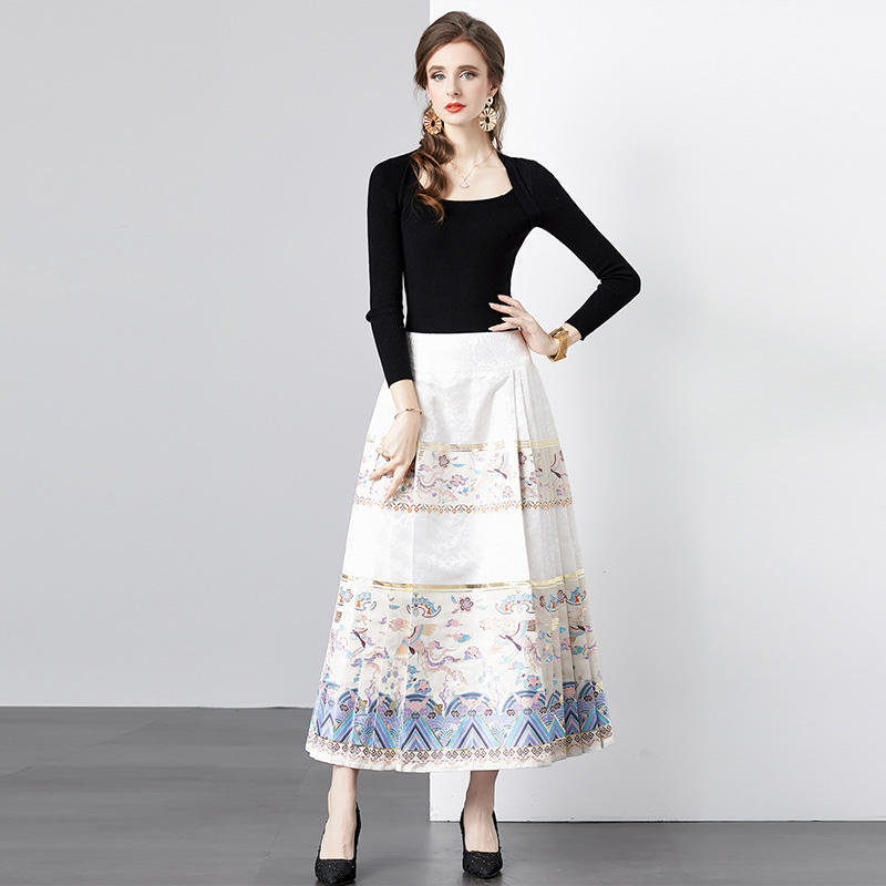 Knee-Length Chiffon Bohemian