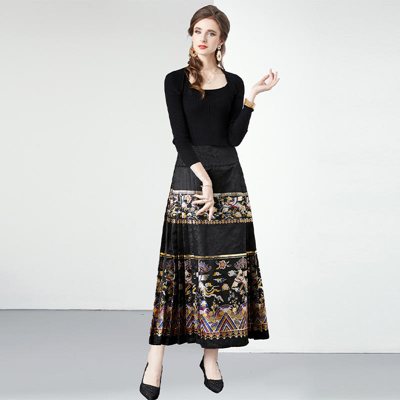Knee-Length Chiffon Bohemian