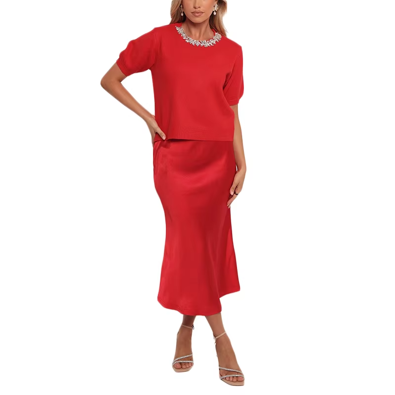 Women’s Embellished Knitted Sweater Top