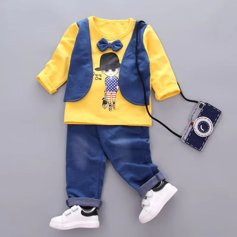 Kids’ Spring & Autumn Clothing Set – Boys
