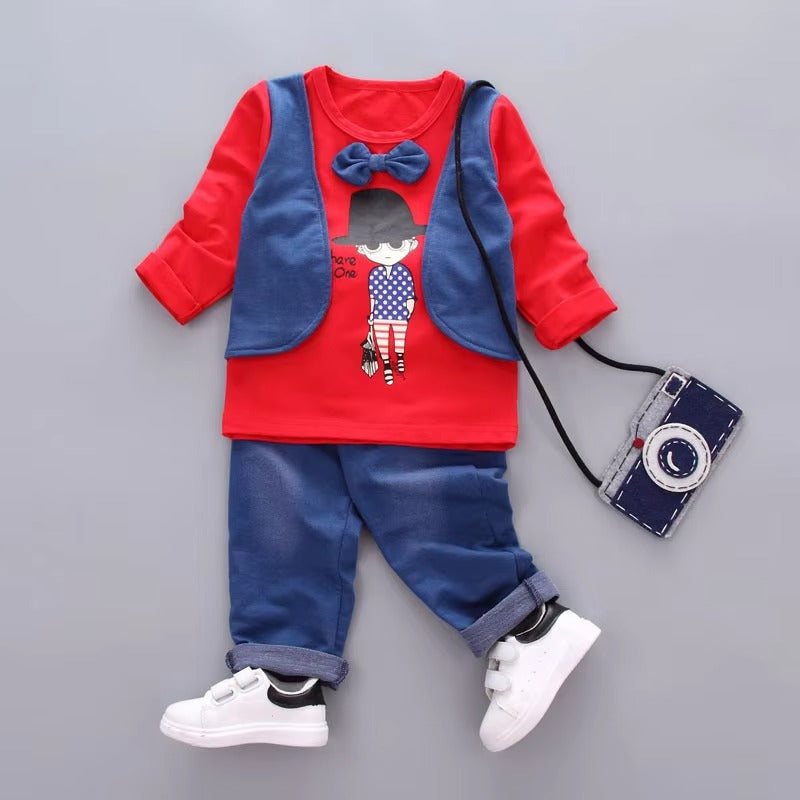 Kids’ Spring & Autumn Clothing Set – Boys