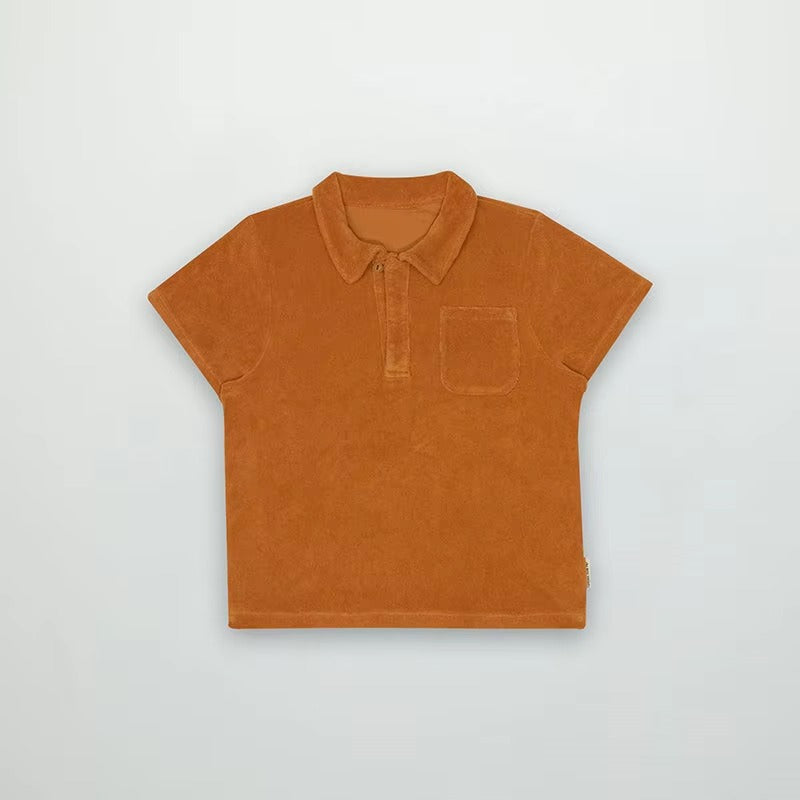 Kids’ Summer Terry Cloth Two-Piece Set – Boys