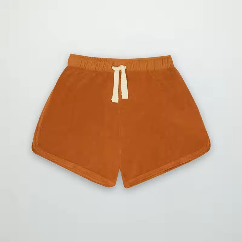 Kids’ Summer Terry Cloth Two-Piece Set – Boys