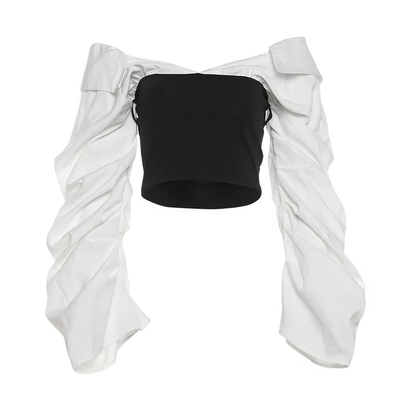 Women’s Slim Fit V-Neck Long Sleeve Top